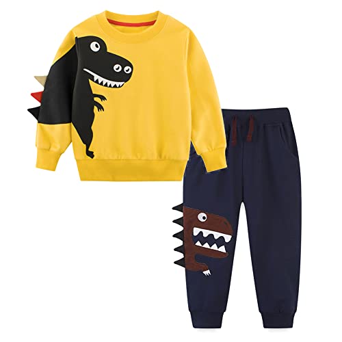Occasioni: Comodo set composto da felpa e pantaloni sportivi per bambini è adatto per tutti i giorni, foto, attività all'aperto, viaggi, vacanze, feste, matrimoni, riunioni di famiglia, perfette per una festa di compleanno a tema o come regalo speciale nella tua vita