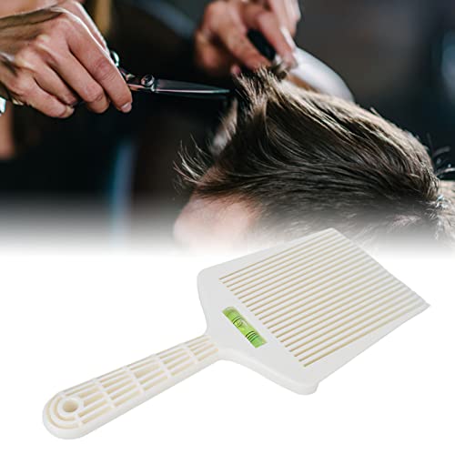 Sonew White Barber Flat Top Comb, Accurate Water Leveling for Man Woman Long Short Hair Dressing - Image 4