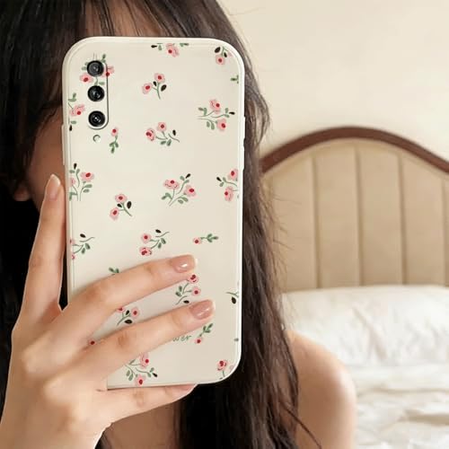 Kompatibel mit Honor 9X Pro/Huawei P Smart Pro Aromatische Kleine Blumen TPU Silikon Handy-Hülle