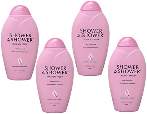 Amazon.com : Shower to Shower, Absorbent Body Powder Morning Fresh, 13 ...