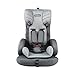 YOLEO Kinderautositz 9-36kg mit ISOFIX Autositz Kinder Einstellbar 5-Punkt-Gurt Autoschale Faltbar Gruppe 1/2/3 von 9 Monaten bis 12 Jahren (Grau)