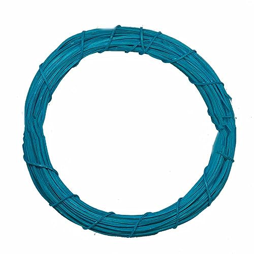 SHTGOI Lot de 2 couronnes en osier naturel - Diamètre : 25 cm - Anneaux en rotin tressé à la main - Couronne en bois - Couronne de porte en rotin - Pour Noël, artisanat, porte d'entrée, décoration