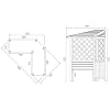 rowlinson-garden-products-balmoral-arbour-amazon-co-uk-garden