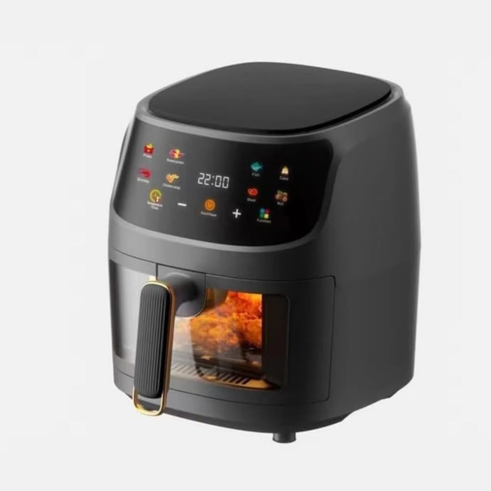 Amazon.co.jp: Youlinesエアフライヤー 8L 大容量 油フリー 過熱