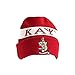 Kappa Alpha Psi Knit Beanie Red/White