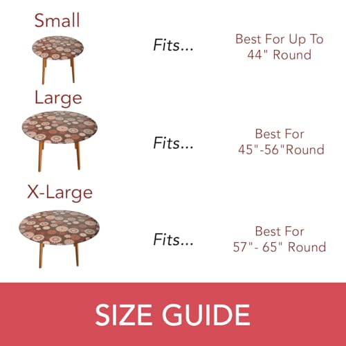 image for Covers For The Home Deluxe Elastic Edged Flannel Backed Vinyl Fitted T