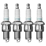 LEFITPA 4 Pack Replacement N9YC Spark Plug for Champion BPR6ES BPR6ES11 BPR6EV BPR6EY BPR6EY11 F6RTC