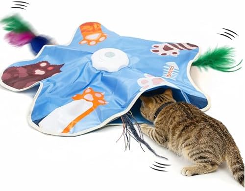 Interactive Cat Toy for Indoor Cats — bottom and base construction detail