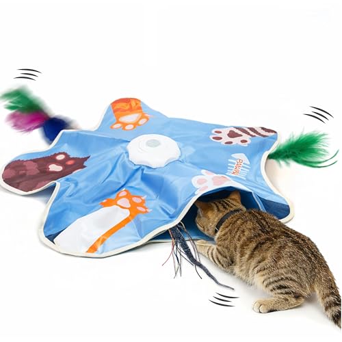 Interactive Cat Toy with Motion Activation and Sound