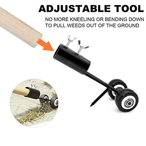 Manual Weeds Snatcher-Crack and Crevice Weeding Tool,Garden Weed Puller Tool,No Bending Weeding Hook Remover for Garden Sidewalks