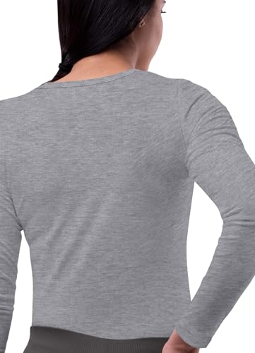 Image of Sivvan Scrubs for Women - Long Sleeve Comfort Underscrub Tee 3-Pack