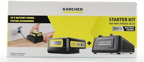 Kärcher, Zestaw: szybka ładowarka + bateria 18 V / 2.5 AH, Kärcher 2.445-062.0