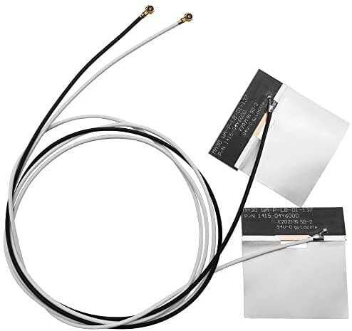 1Pair IPEX 4 MHF4 Antenna 2.4GHz 5GHz 3dBi Internal Laptop WiFi Antenna for M.2 NGFF Module 7265 8265 9260 9560 AX200 AX201 WiFi 6 Antenna Cable 50/72cm