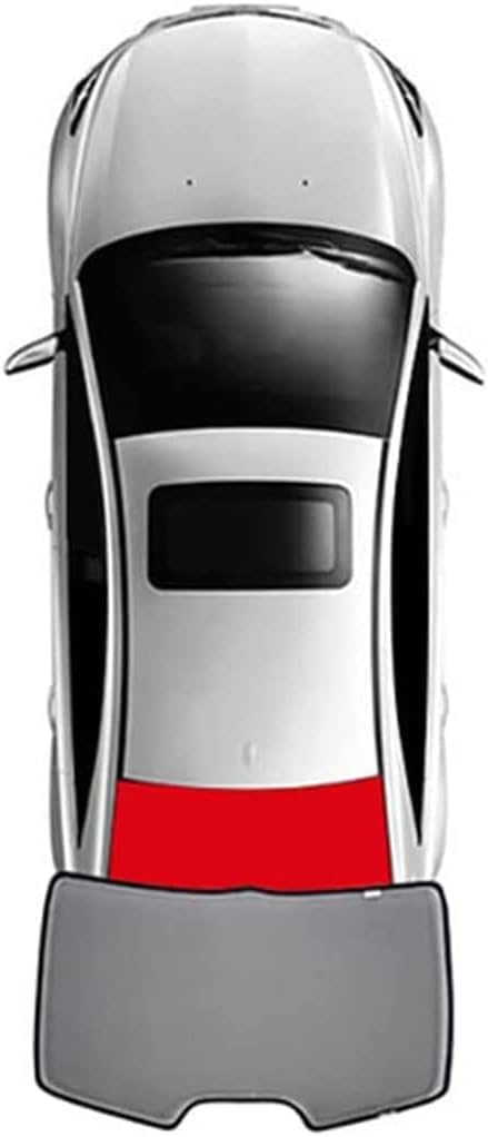HHCVN Magnetic Car Window Sunshade For Honda CR-V Hybrid (seit 2022) 2023 2024+, Sunshade With UV Protection Privacy Protection Car Accessories,1 rear