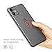 memumi para iPhone 11 Funda Ultra Thin Protectora Trasera con Matte Finish...