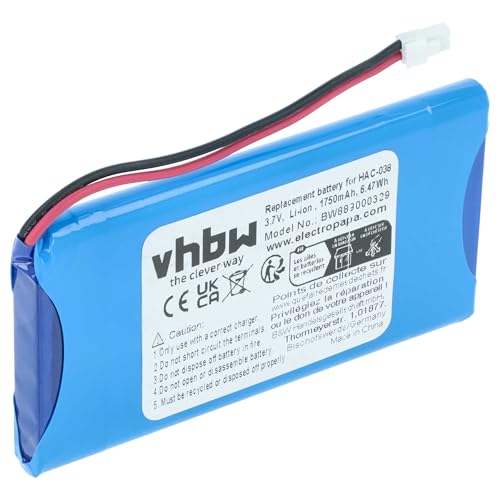 vhbw Akku kompatibel mit Nintendo Switch Mario Kart Live Mario Kart Live: Home Circuit Spielekonsole (1750 mAh 3 7 V Li-Ion)