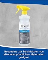Schnelldesinfektionsspray Sensitive 500ml | Flächendesinfektionsmittel für Alkoholempfindliche Materialien | Praktischer Pumpspender | Biozidprodukt – Ansicht 4