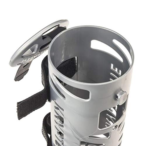 Kryptonite Transit Tube-R Bicycle Chain Lock Carrier, Silver