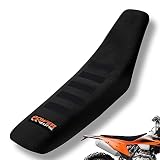 fewfuss Universal Rubber Dirt Bike Seat Cover - Gripper Soft Seat Covers for Motorcycle Enduro - Hot