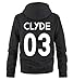 Produktbild Clyde Space 03 - Herren Hoodie - Schwarz / Weiss Gr. XL
