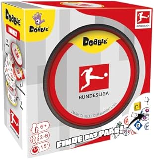 Asmodee Zygomatic Dobble Bundesliga Gra Karciana, Wielokolorowy, Od 6 lat