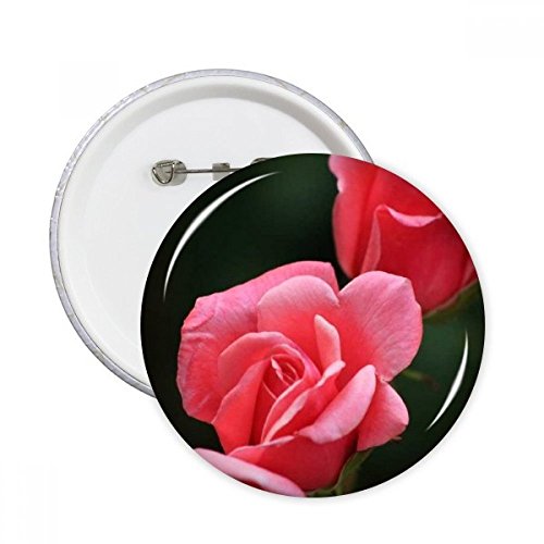 Rose rouge roses fleurs rondes pins bouton pour masquer un trou ou décorer