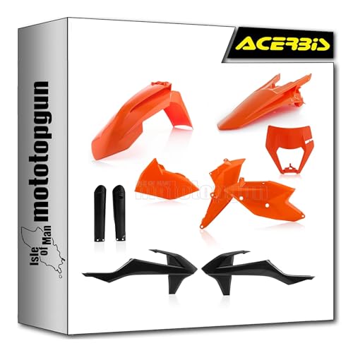 Kit cache carenage original Acerbis 0023591.553 plastique moto KTM EXC-F 350 2019 Mototopgun