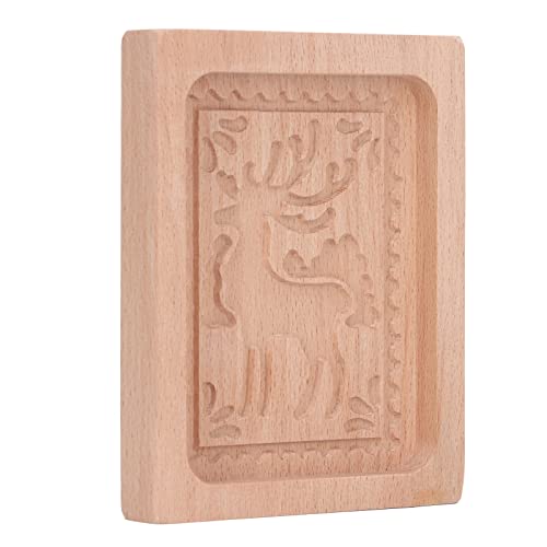 Geschnitzte Hölzerne Kekse Cutter Küche Lebkuchen Keks Presse Stempel Prägung Form (-3118230034414)