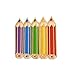 Broche pour femmes mode créative arc-en-ciel en forme de crayon broche pour unisexe