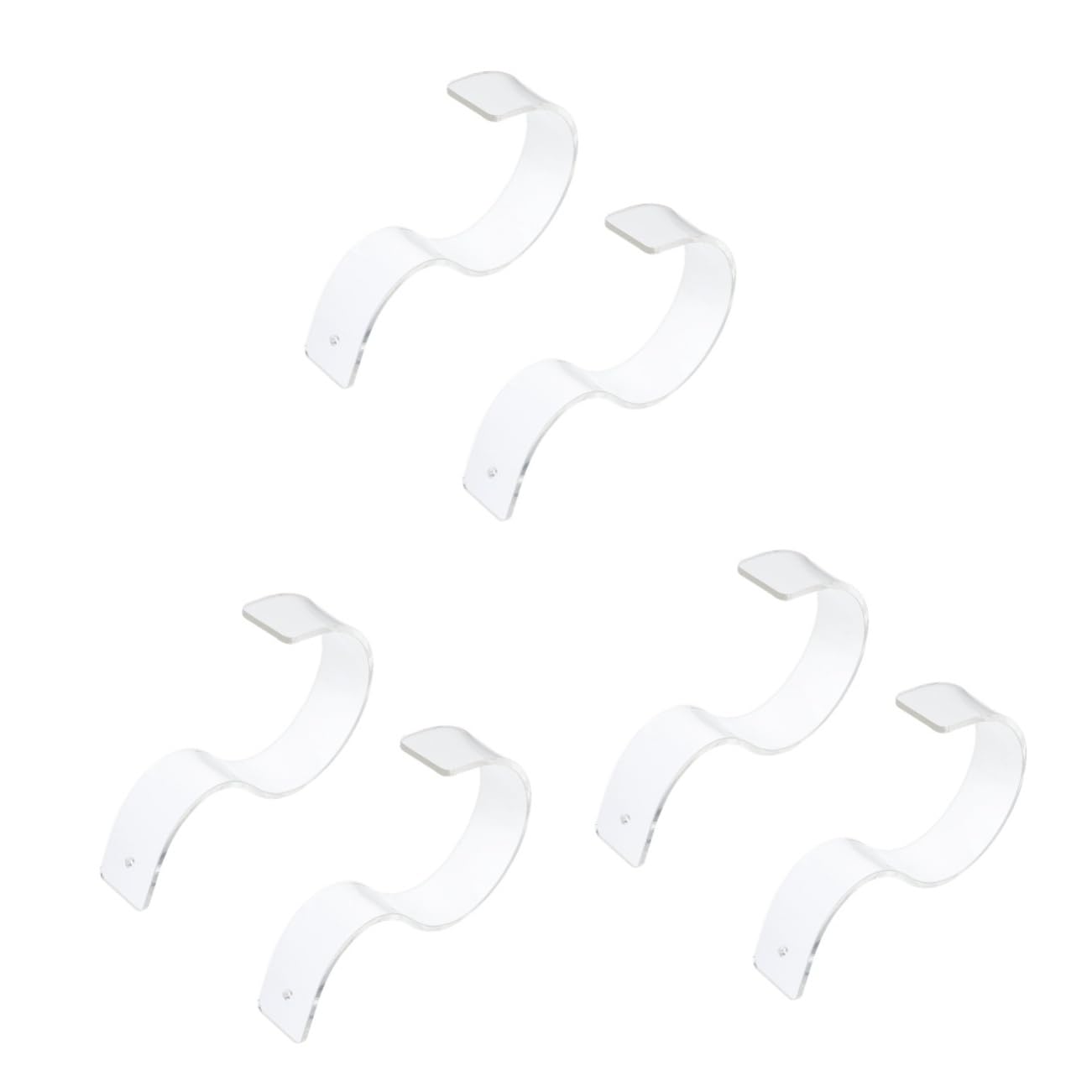 STOBAZA 3sets Belt Display Rack Creative Stand for Display Belt Holder for Stores 2pcs*3