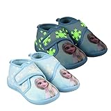 zapatillas casa frozen Zapatillas casa forradas - forro de alodón 100% con sistema de transpiración para los quesitos de los peques