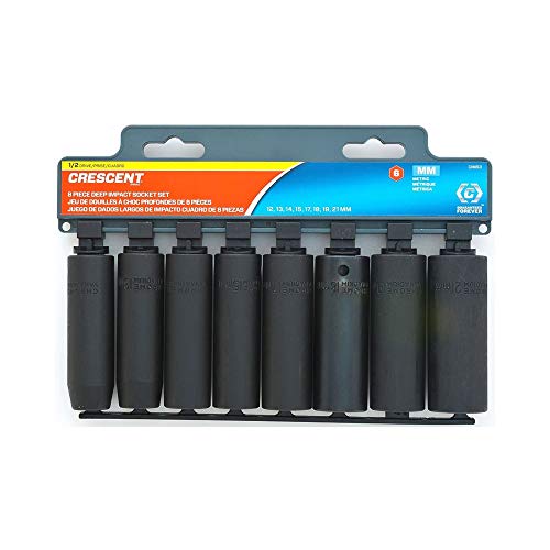 Crescent 8 pièces CIMS3 coffret d'embouts de vissage à chocs impact - 2