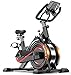 YGB Cyclette Indoor Spinning Cyclette stazionaria, Attrezzatura per Il Fitness del Piede Regolabile per Allenamento Cardio Professionale Indoor Home Car (Sport al Coperto)