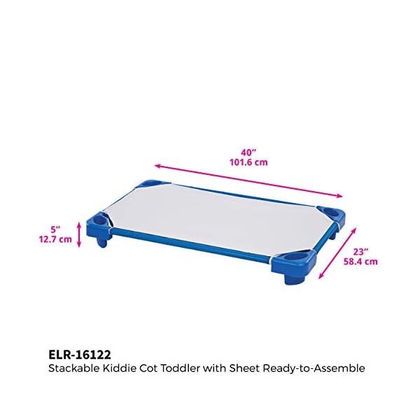 sprogs stackable daycare cot