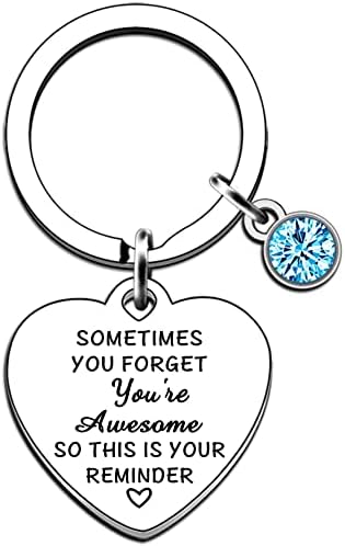 AMZQ Inspirational Gifts for Women Encouragement Keyring Gifts for Family Friend Her BFF Thank You Appreciation Gifts for Colleague Coworker Boss Teacher