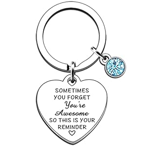 AMZQ Inspirational Gifts for Women Encouragement Keyring Gifts for Family Friend Her BFF Thank You Appreciation Gifts…