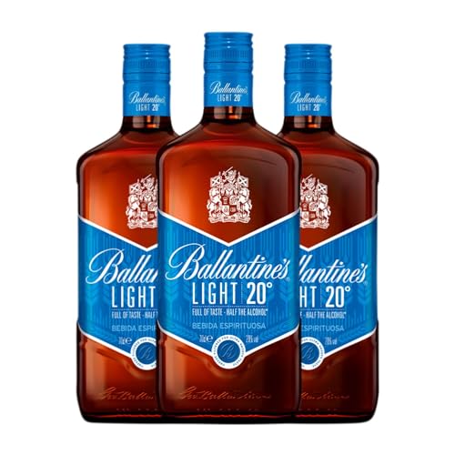 Whisky Blended Ballantine's Light 20º 70 cl (Caja de 3 Botellas de 70 cl)