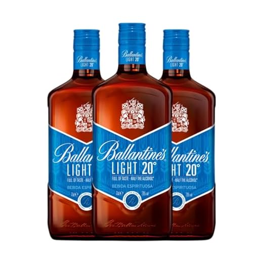 Whisky Blended Ballantine's Light 20º 70 cl (Caja de 3 Botellas de 70 cl)
