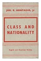 Class and Nationality English and American Studies B0000CLYPF Book Cover