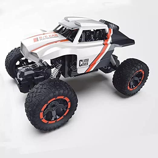 OCTRA 4 Wheel Metal Alloy Rock Crawler Remote Control Car Vehicle Buggy Rally RC Car Monster Truck-White Color (B0C2J1868X) Amazon Price History, Amazon Price Tracker