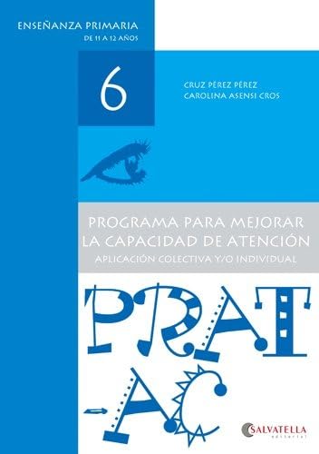 Portada de Prat-Ac 6: Programa para mejorar la capacidad de atención