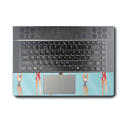 Image of MightySkins Glossy Glitter Skin Compatible with Alienware X16 R1 (2023) Full Wrap Kit - Upstream | Protective, Durable High-Gloss Glitter Finish | Easy to Apply & Change Styles | Made in The USA