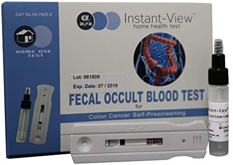 immunochemical Fecal Occult Blood (iFOB) Home Test and Stool Test for Colorectal Diseases - 2 Pack