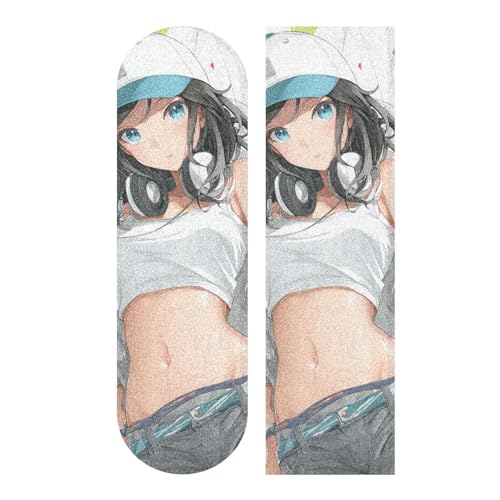 WDdZzyy Lively Anime Girl Bande antidérapante indéchirable Fusion Scooter 83 x 22,9 cm