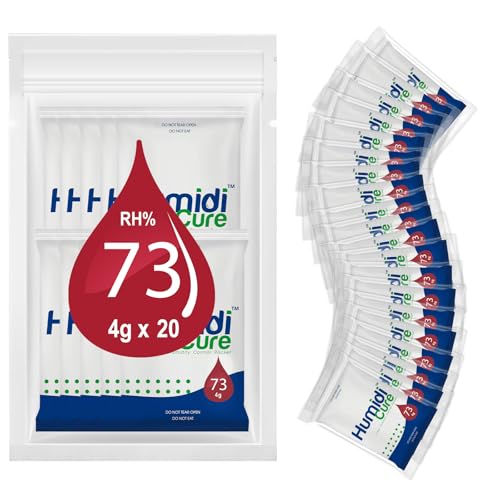 Humidi-Cure 73% RH 2-Way Humidity Packs for Wood Containers