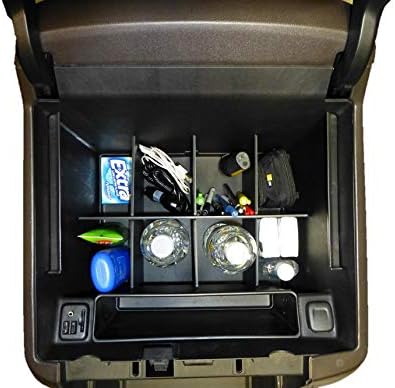 Vehicle OCD - Center Console Organizer for Chevy Silverado 1500 / GMC Sierra 1500 (2014-18) and 2500/3500 HD (2015-19) (Full console w/bucket seats ONLY) - Made in USA