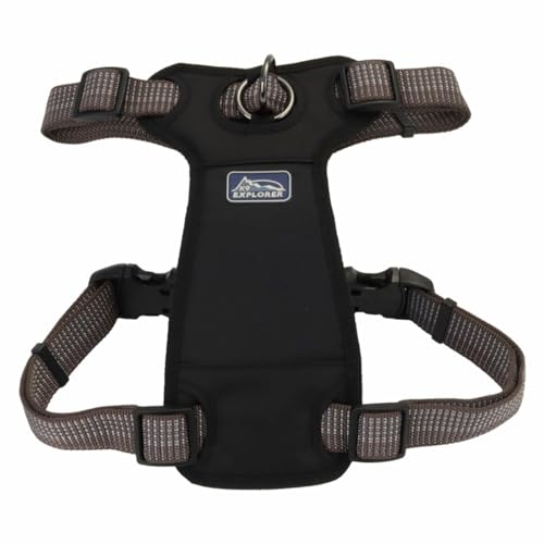 Coastal - K-9 Explorer - Brights Reflective Front-Connect Harness, Mountain, 1" x 26"-38"