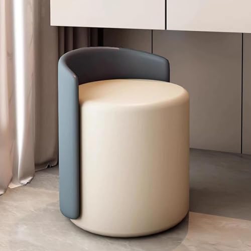 Taburete para dormitorio acolchado que soluciona la falta de espacio 2