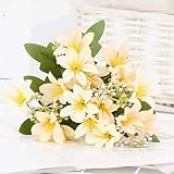 LIYING Fleur de Soie lis Artificiel Multicolore Faux Bouquet de Bouquet de Mariage en Famille décoration (Color : 1-Pack, Size : 10PCS)
