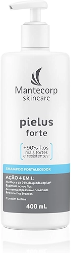 Shampoo Fortalecedor Antiqueda Pielus Forte 400ml - Mantecorp Skincare
